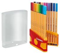 Set de 20 Feutres Stabilo Pointe 88 Fineliner