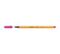 STABILO Stylo feutre pointe fine point 88 - Lot x 10 stylos feutre - Rose Foncé (88/56)
