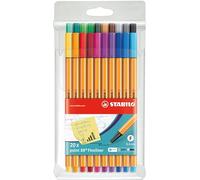 STABILO Point 88 stylo fin Multi 20 pièce(s)