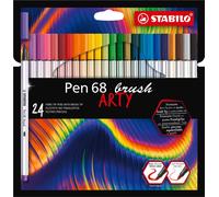 STABILO Stylo pinceau Stylo 68 pinceau ARTY boîte de 24