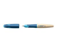 Stabilo Stylo Plume Easybirdy Timber L, Gaucher, Bleu