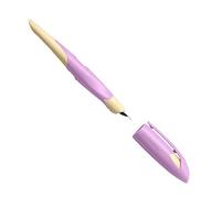 STABILO Stylo plume ergonomique Easybirdy - Plume A - Pour gaucher - Rose tendre - Abricot