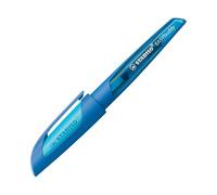 STABILO - Stylo plume ergonomique - EASYbuddy - plume M pour tous - bleu foncé/bleu clair