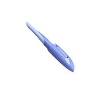 Stabilo - Stylo-plume ergonomique pour gauchers avec plume A pour débutant - Édition pastel EASYbirdy en bleu/bleu clair - Avec cartouche