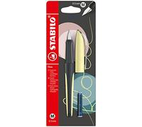 Stabilo Stylo plume Flow MODERN OFFICE en jaune - Pack de 1 - Cartouche incluse