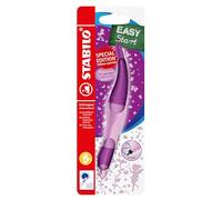 STABILO - Stylo roller EASYoriginal 3D DreamWorld - Ergonomique gaucher, encre bleu effaçable - Mauve