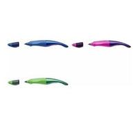 STABILO Stylo roller EASYoriginal ergonomique rechargeable Édition Hologramme Violet droitier