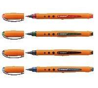 Stabilo - Stylo Roller Encre Bionic Worker Medium, Étui De 4