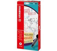 STABILO Stylo roller Palette, bleu G