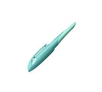 Stabilo Stylo stylographique ergonomique EASYbirdy Pastel Edition en vert pastel/vert eau - pour droitiers - pointe débutant - cartouche bleue incluse