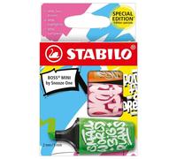 Stabilo Surligneur Boss Mini By Snooze One, Étui De 3
