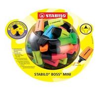 STABILO Surligneur BOSS MINI, présentoir de 50 G