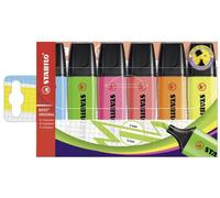 STABILO Surligneur BOSS® ORIGINAL 70/6 rouge, bleu, vert, jaune, orange, rose 2 mm, 5 mm 6 pc(s)