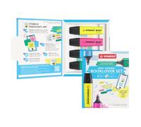 STABILO - Surligneur - BOSS ORIGINAL - Coffret x 4 surligneurs fluo + code d'activation 100 scans Highlight App