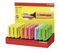 STABILO Surligneur BOSS ORIGINAL, présentoir en carton de 45 G