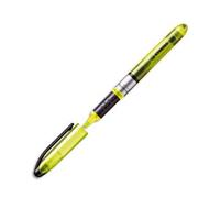 STABILO NAVIGATOR Surligneur pointe biseautée 1 et 4 mm - Jaune fluo