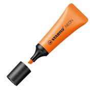 STABILO Surligneur Néon couleur - pointe biseautée orange