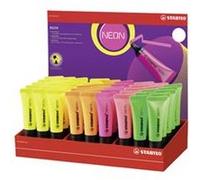 STABILO Surligneur NEON, présentoir de 45 G
