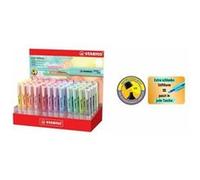 Stabilo Swing Cool Fluorescent Marker Pastel Display Of Assorted 48 Units Multicolore Enfants
