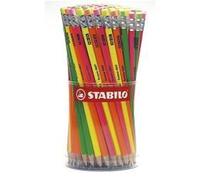 Stabilo Swano 4907 - Crayon - Graphite - Hb - Avec Gomme - Pack De 96