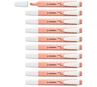 STABILO swing cool Pastel - Surligneur - Lot x 10 - Teint de Pêche