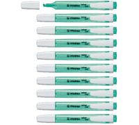 STABILO swing cool - Surligneur - Lot x 10 surligneurs fluo - turquoise