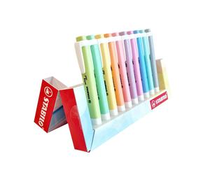 STABILO Swing Cool Surligneurs pastel - 10 couleurs