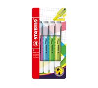 STABILO swing cool Pastel marqueur 4 pièce(s) Pointe biseautée Multicolore