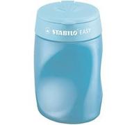 STABILO Taille-crayon EASYsharpener ergonomique avec réservoir bleu droitier