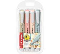 STABILO Textmarker swing cool NatureCOLORS 4er Etui