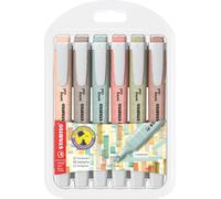 STABILO Textmarker swing cool NatureCOLORS 6er Etui