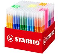 STABILO Trio A-Z - Feutre de coloriage - Schoolpack x 240 feutres pointe moyenne - 12 couleurs assorties