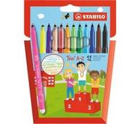 STABILO Trio A–Z stylo-feutre Fin Multicolore 18 pièce(s)
