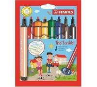 STABILO Trio Scribbi 8 barev