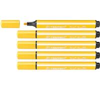 STABILO Trio Scribbi - Feutre de coloriage - Lot x 5 feutres - jaune