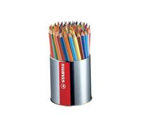 Stabilo Trio Thick Crayon De Couleur Couleurs Assorties 4.2 Mm Pack De 92