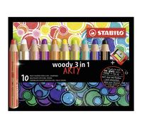 Stabilo Woody 3 In 1 Multicolore 10 Pièce(S)