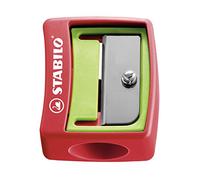 STABILO woody 3 in 1 - Taille crayon - Lot x 12 tailles-crayons avec sécurité enfant