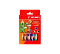Stabilo Woody 8806 Etui De 6 Crayons De Couleur Assortis G