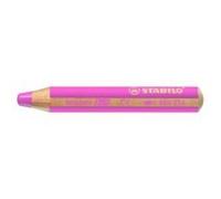Stabilo woody lot de 5 crayons de couleur rose foncé 880 334 Rose G