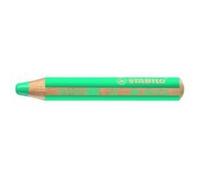 STABILO Lot de 5 crayons de couleur Woody 880/470 Vert jade clair (Vert G)