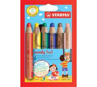 Stabilo Woody - Set de 6 pièces