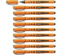 STABILO worker+ medium Stylo à bille Noir 10 pièce(s) G