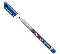 STABILO Marqueur permanent Write-4-all Pointe M 1 mm Bleu