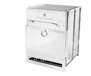 Stabilotherm - Wood Stove Tower 2 - Réchaud à combustible sec - stainless steel