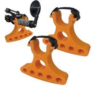 Stable Bike Repair Stand - Cycling Maintenance Stand, Handlebar Support Bracket, Alloy Frame Holder with Anti Slip Clamp, Bicycle Repair Equipment with Adjustable Lock, Home Workshop Garage Outdoor