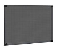 Stable&Durable - Anthracite - Moustiquaire extensible pour fenêtres Anthracite (75-143)x50 cm - Moustiquaire pour fenêtre HS21760267