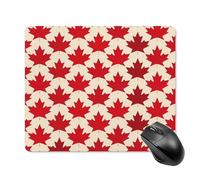 Stable Tapis De Souris De Jeu Motif De Feuilles D'Érable du Canada 25X30Cm, Gaming Mousepad Confort Tapis De Souris pour Pc Souris Claviers