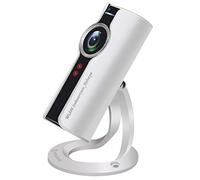 Stabo Elektronik WLAN indoorcam_fisheye 180° Caméra de Surveillance HD Intercom Vision Nocturne 128 Go