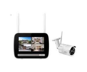 stabo stabo Set de vidéosurveillance couleur sans fil Multifon Security V Quantité:1